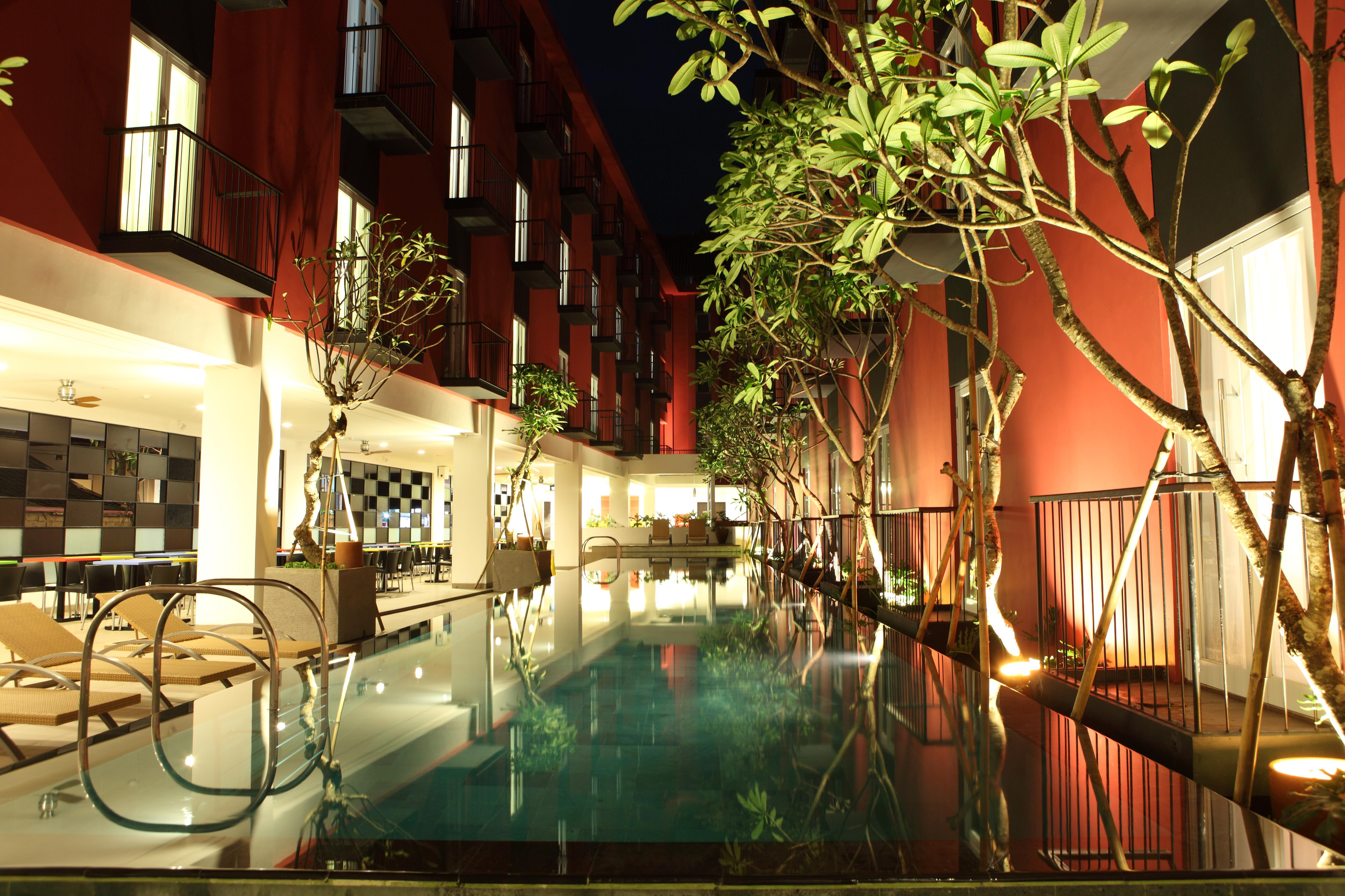 Kampi Hotel Legian Exterior foto